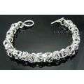 ***BEAUTIFUL*** sterling silver thick chain bracelet
